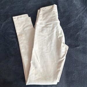 Aerie Shimmering Cream Leggings